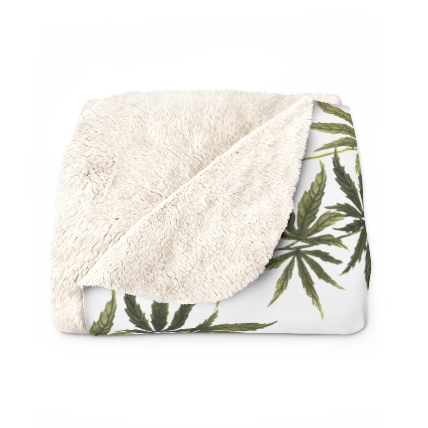 Sherpa Fleece Blanket - Herbal Canopy