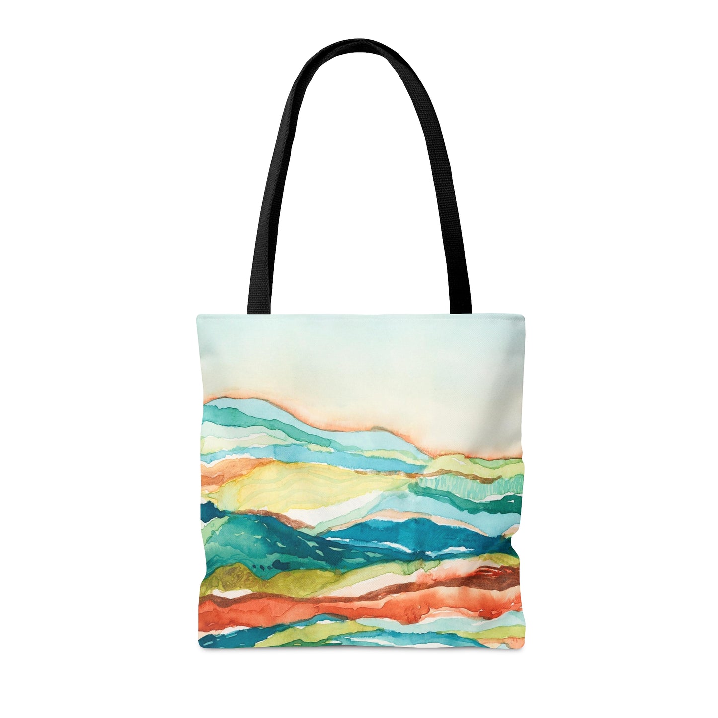 Tote Bag (3 sizes!) - Watercolor Mountains