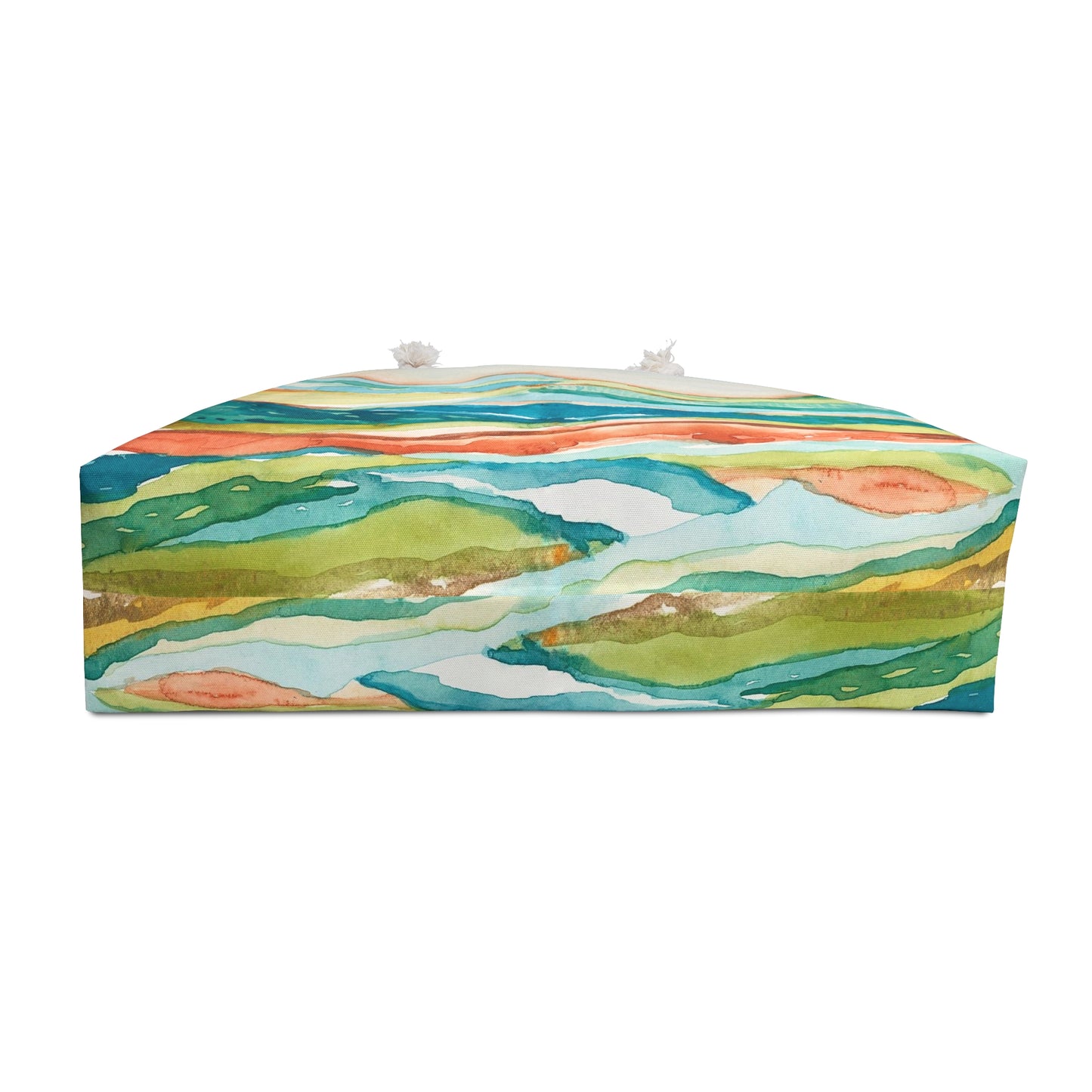 Oversized Weekender Bag - Watercolor Mountains