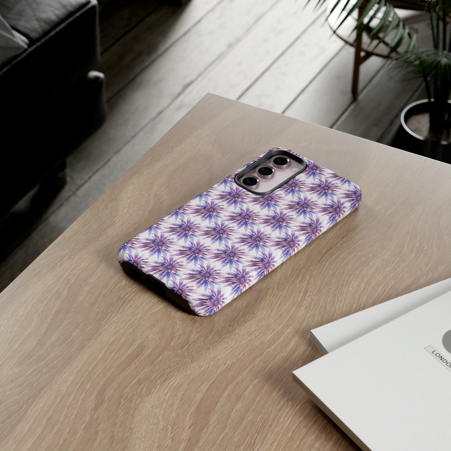 Tough Cell Phone Cases - Purple Passion