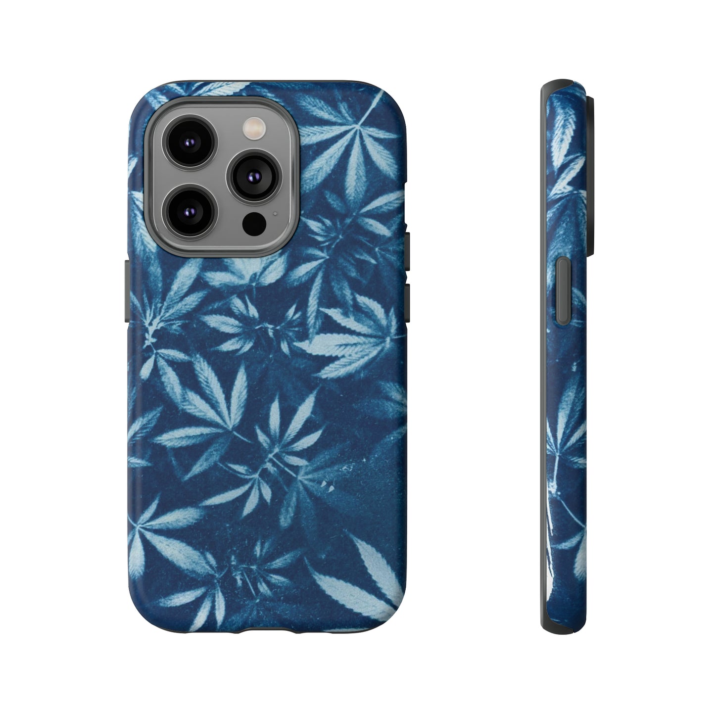 Tough Cell Phone Cases - Cyanotype Print