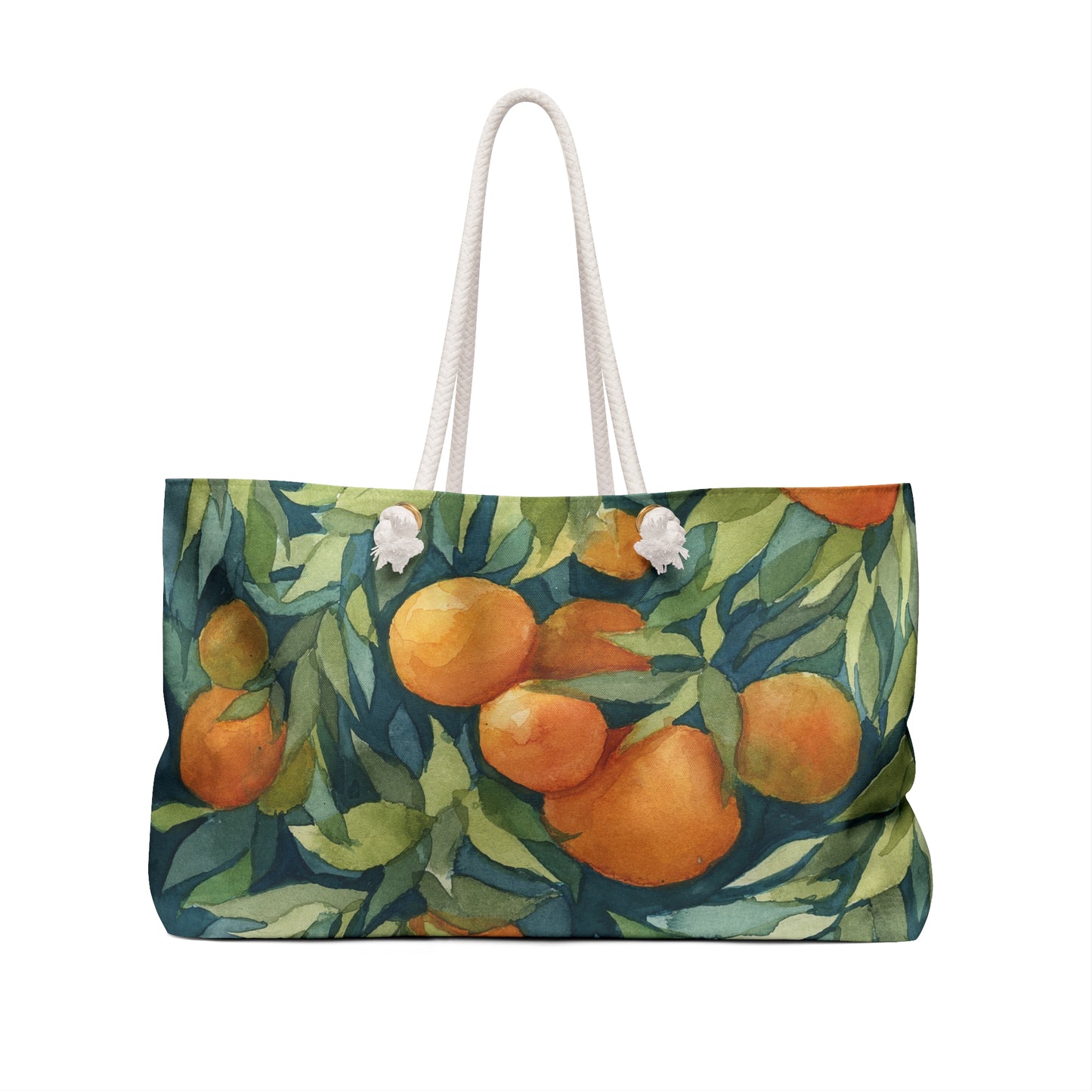 Oversized Weekender Bag - Orange Grove