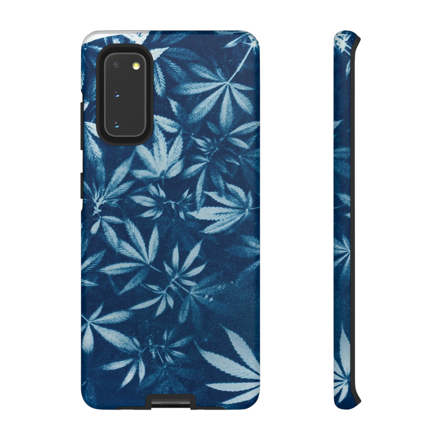 Tough Cell Phone Cases - Cyanotype Print