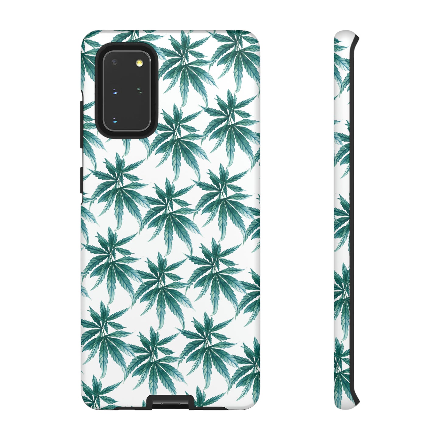 Copy of Tough Cell Phone Cases - Watercolor Cannabis Field