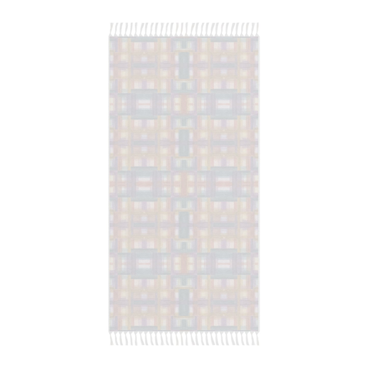 Boho Beach Cloth - Painterly Plaid