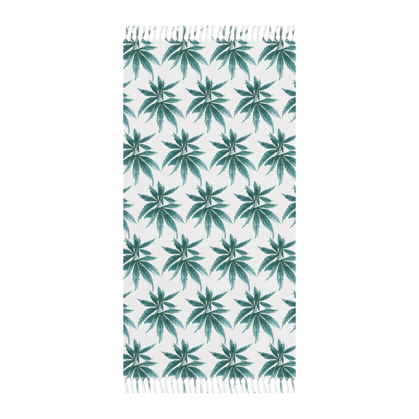 Boho Beach Cloth - Teal Dreamleaf