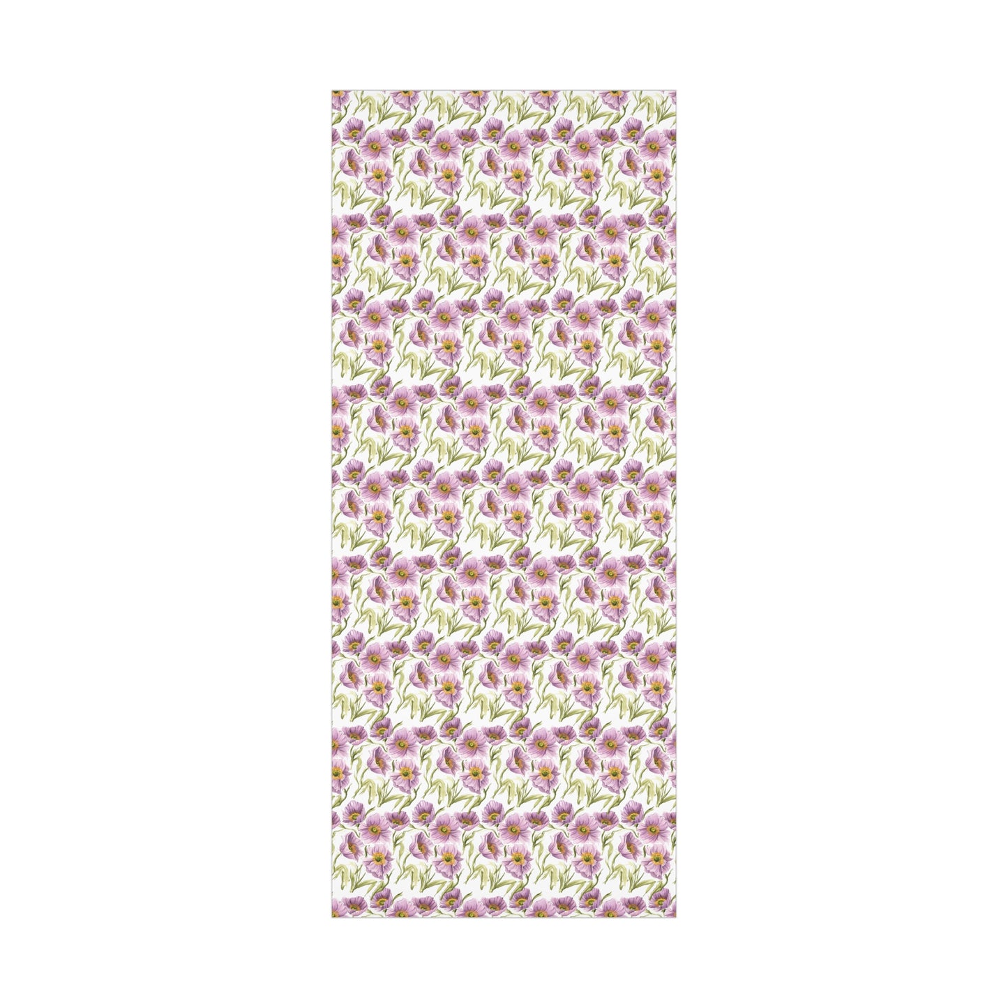 Gift Wrap Papers - Lilac Poppies Wrapping Paper