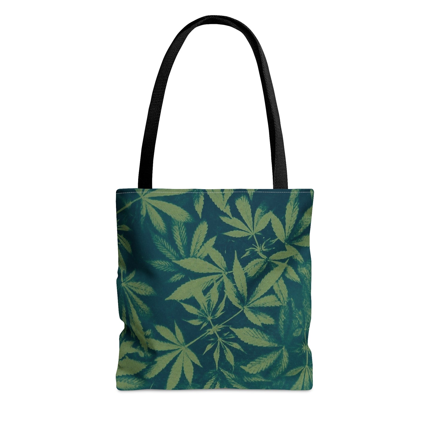 Tote Bag (3 sizes!) - Cyanotype on Green