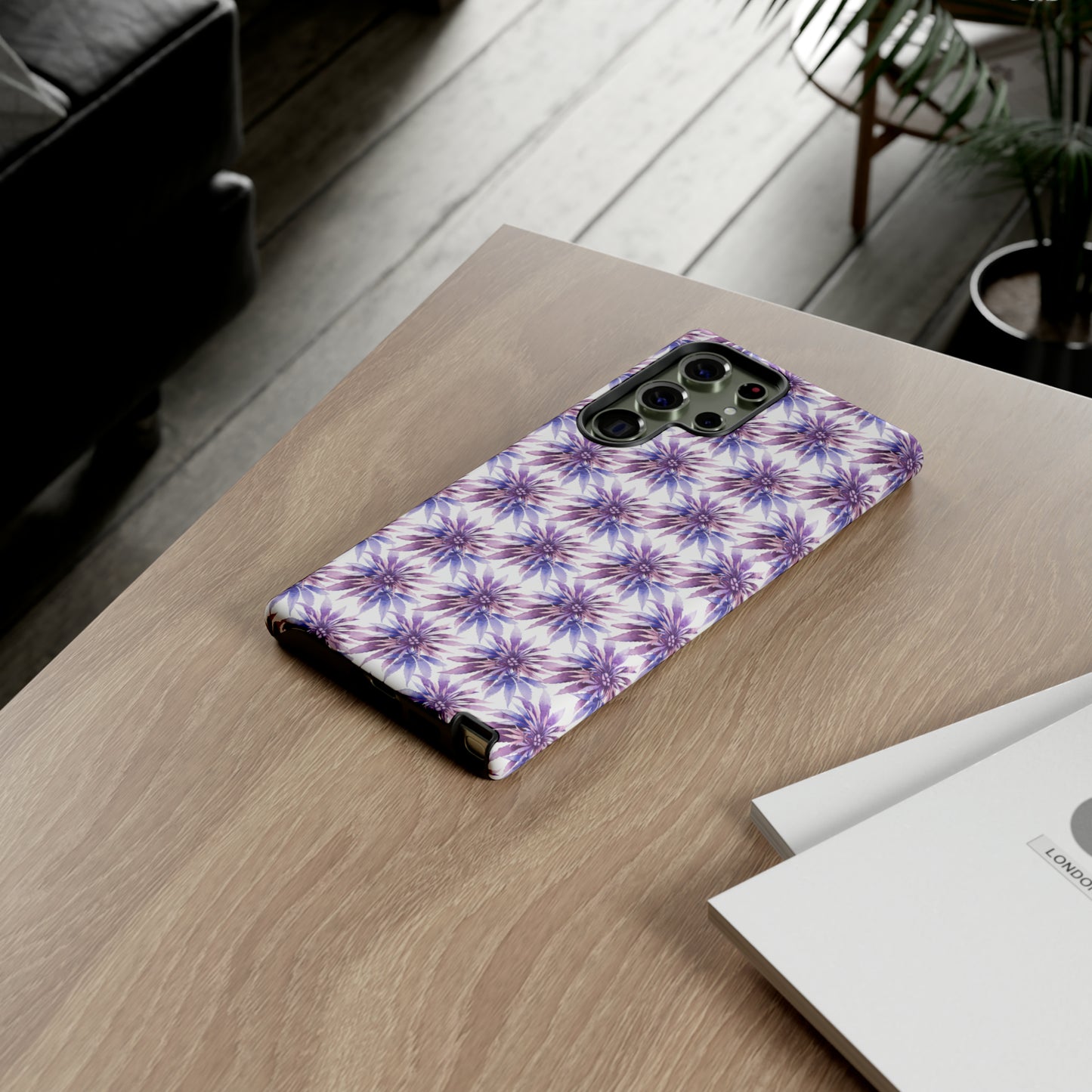 Tough Cell Phone Cases - Purple Passion