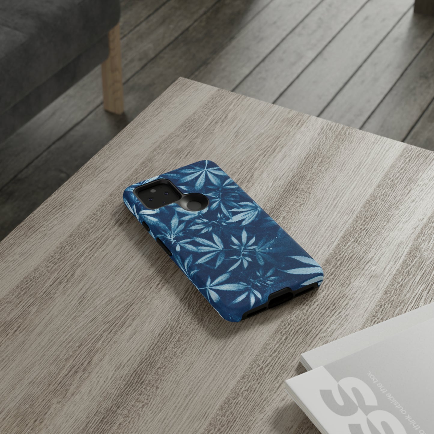 Tough Cell Phone Cases - Cyanotype Print