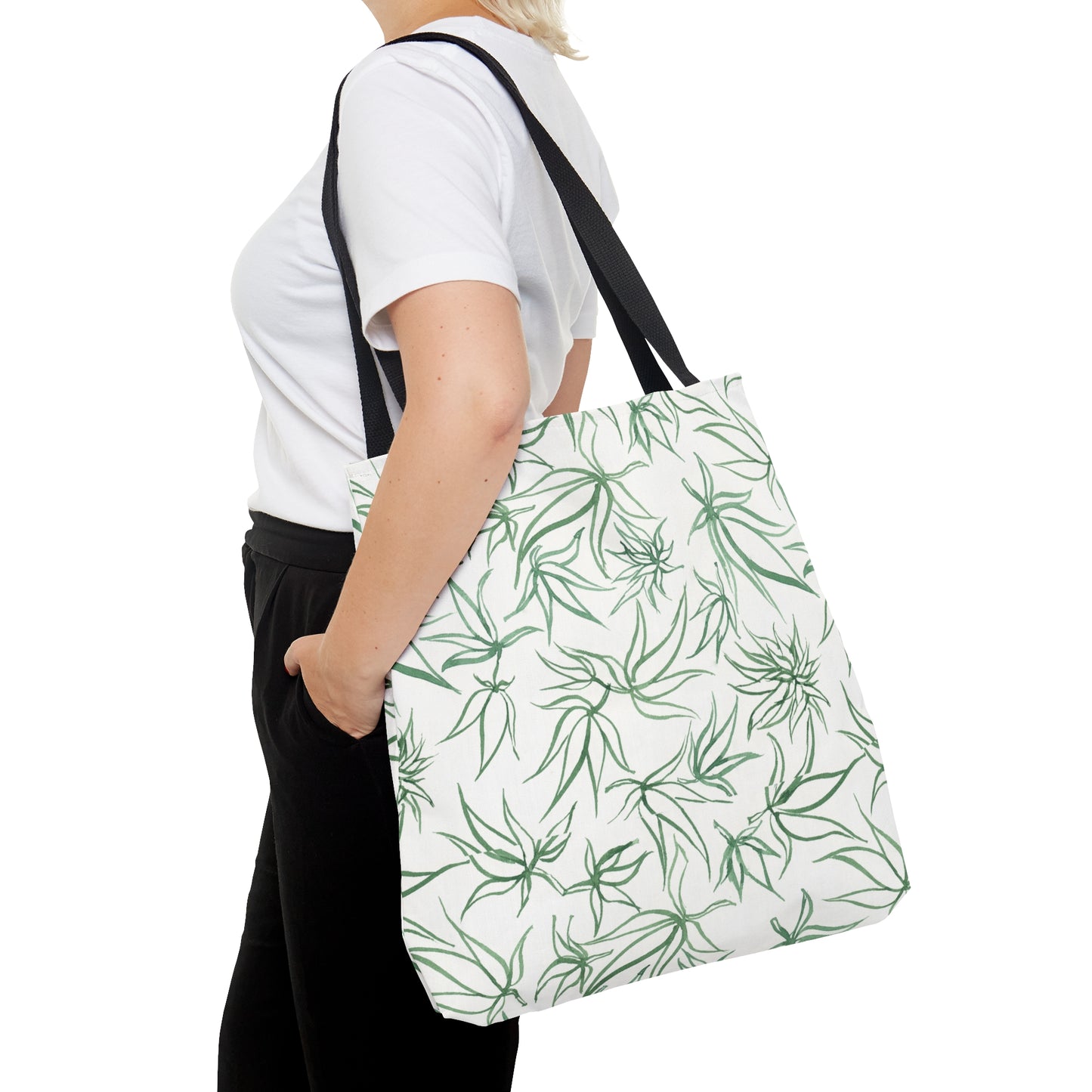 Tote Bag (3 sizes!) - Sketches in Green