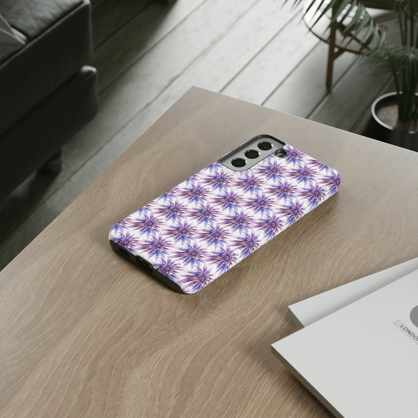 Tough Cell Phone Cases - Purple Passion