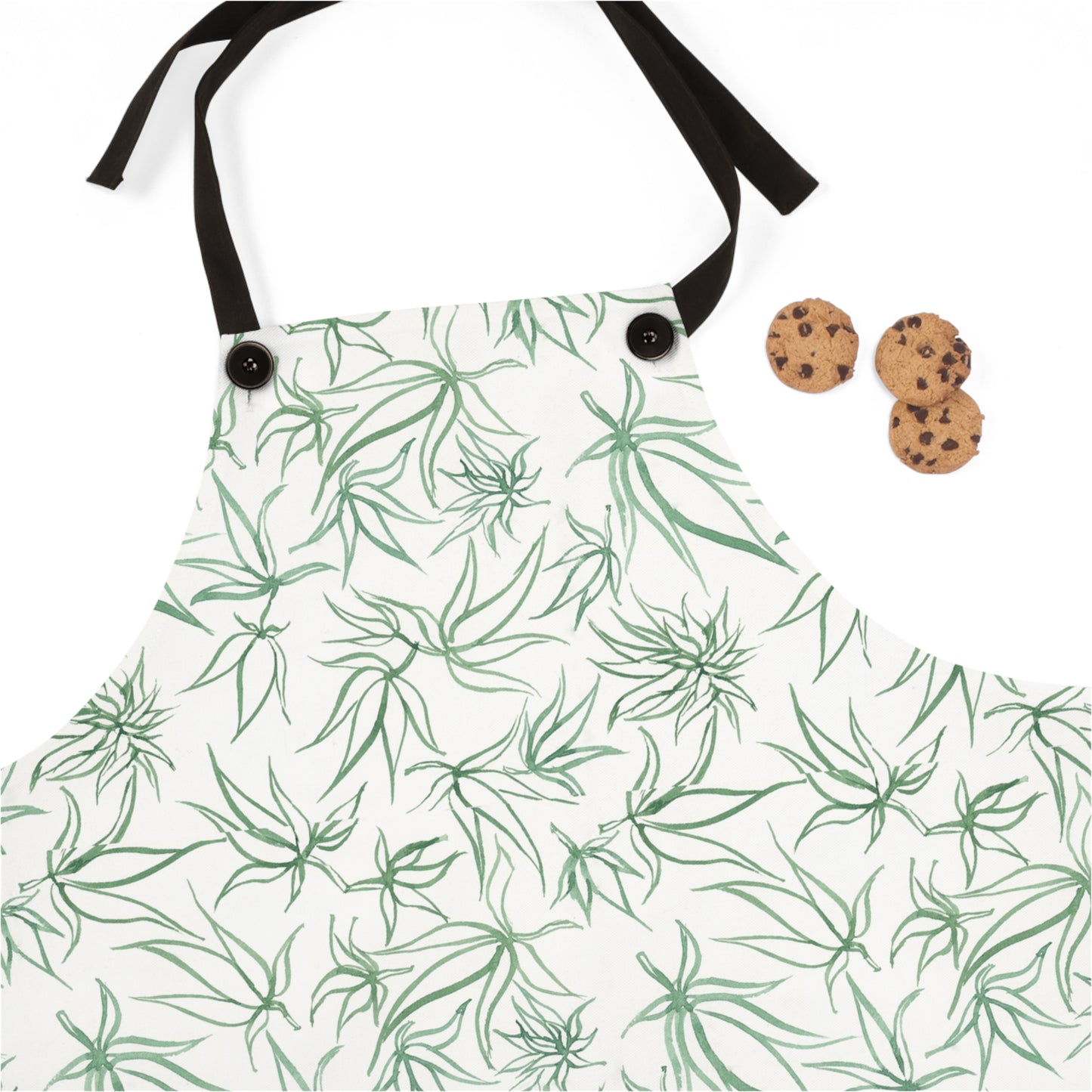 Apron - Sketches in Green