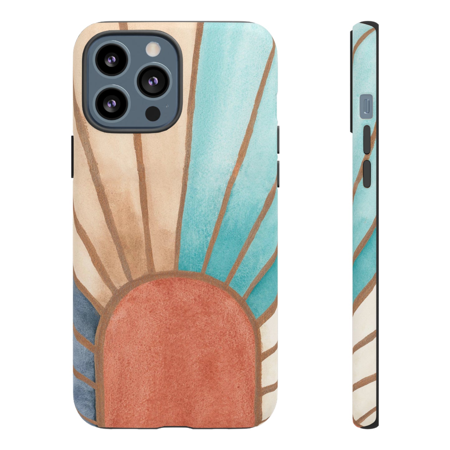 Tough Cell Phone Cases - Rusted Twilight