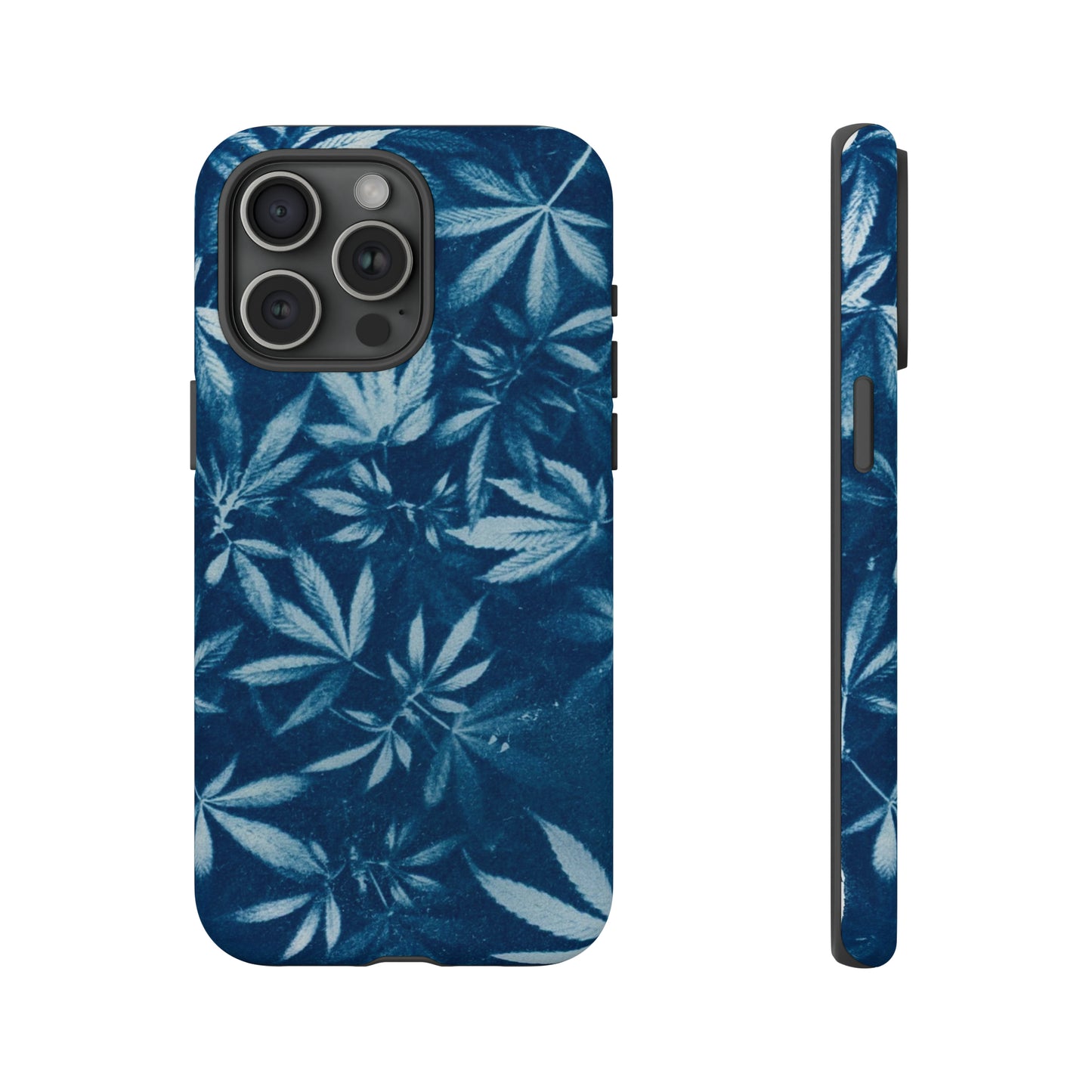 Tough Cell Phone Cases - Cyanotype Print