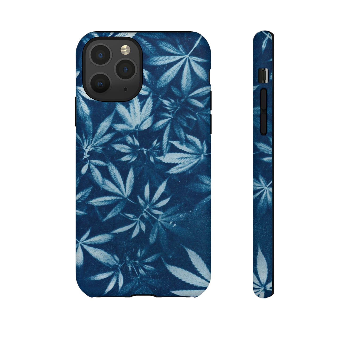 Tough Cell Phone Cases - Cyanotype Print