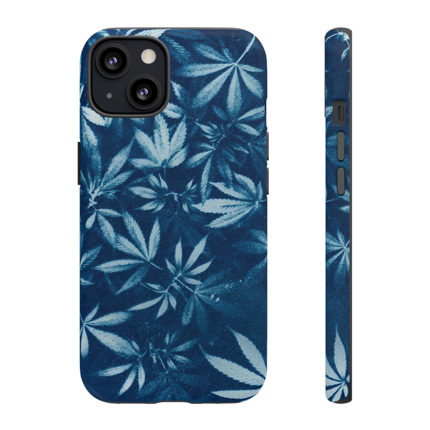 Tough Cell Phone Cases - Cyanotype Print