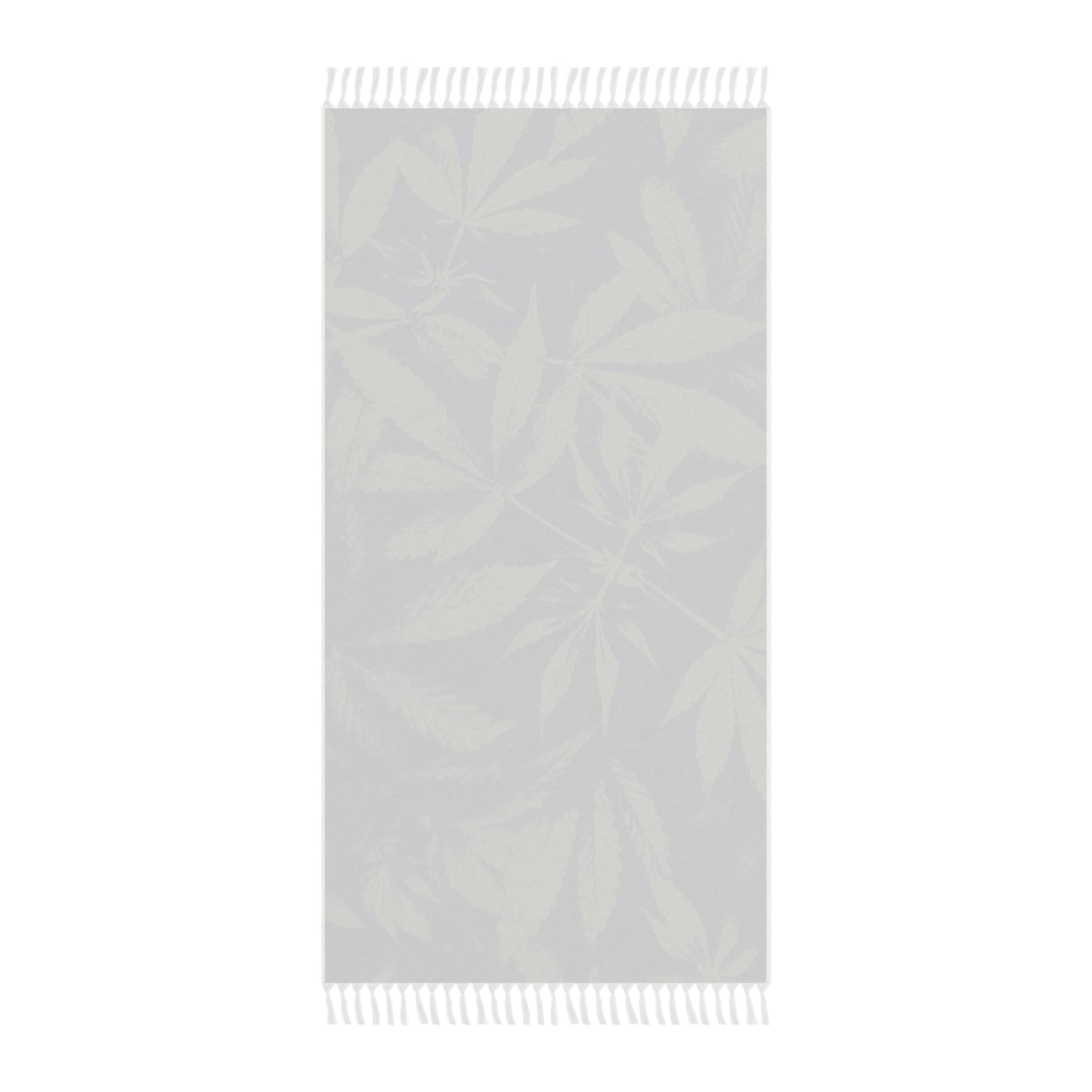 Boho Beach Cloth - Cyantype on Green Print