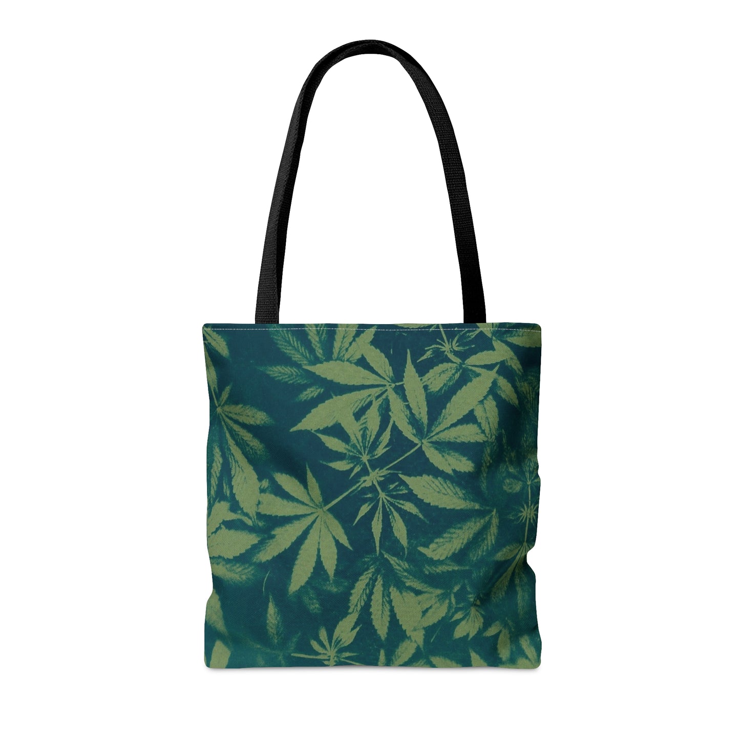 Tote Bag (3 sizes!) - Cyanotype on Green