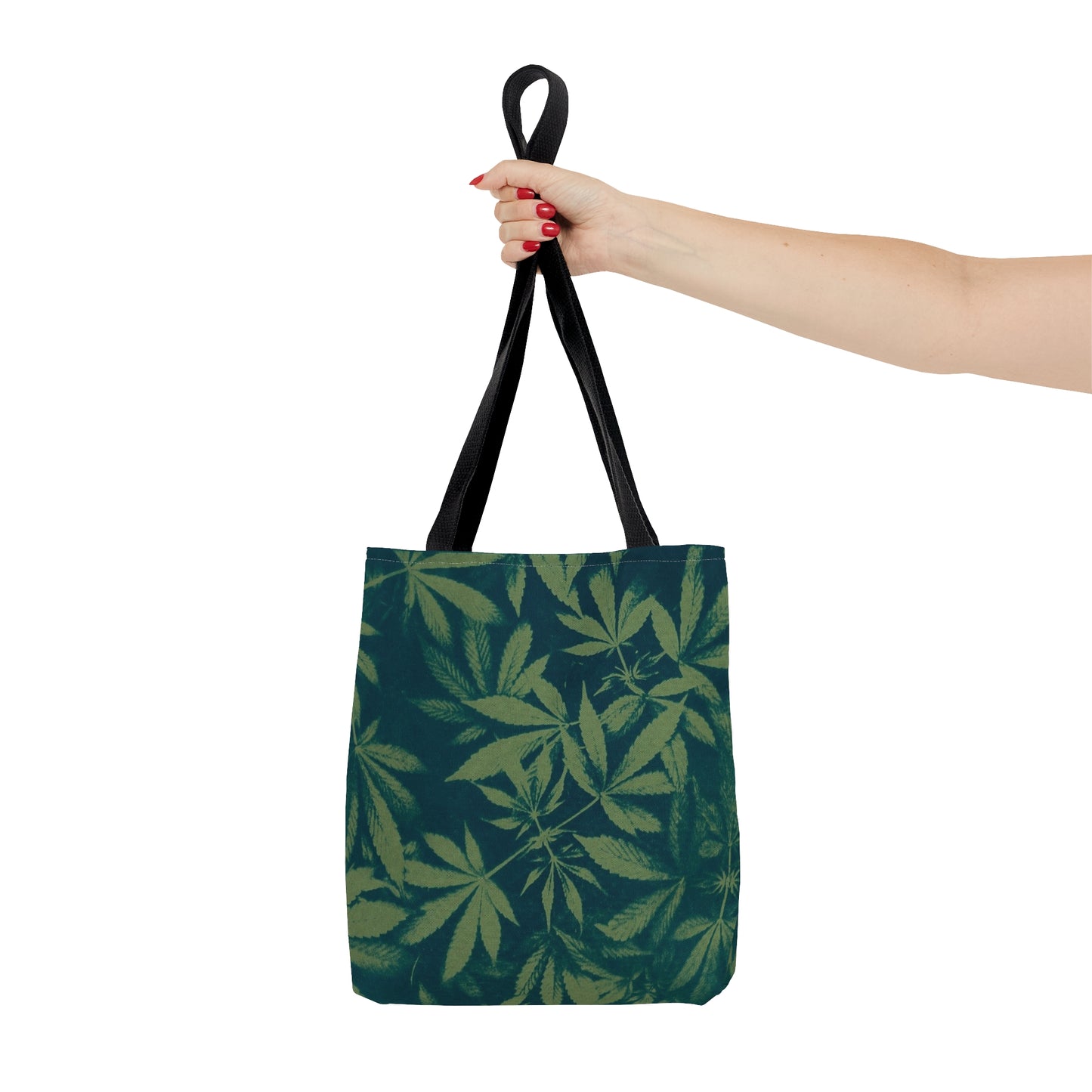 Tote Bag (3 sizes!) - Cyanotype on Green