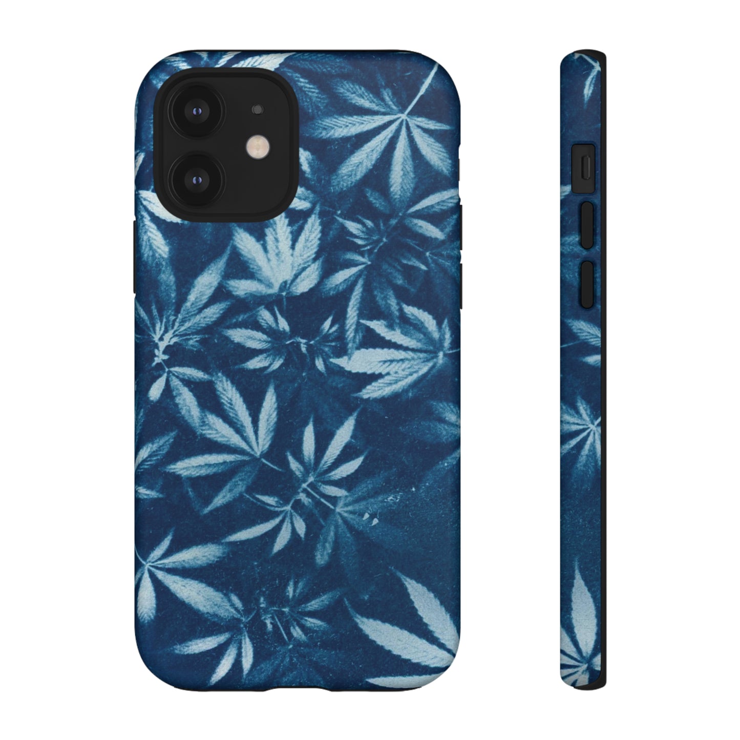 Tough Cell Phone Cases - Cyanotype Print