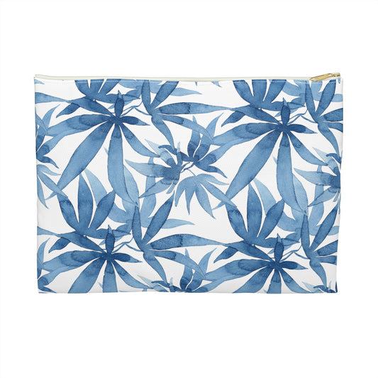 Flat Accessory Pouch - Ocean Haze