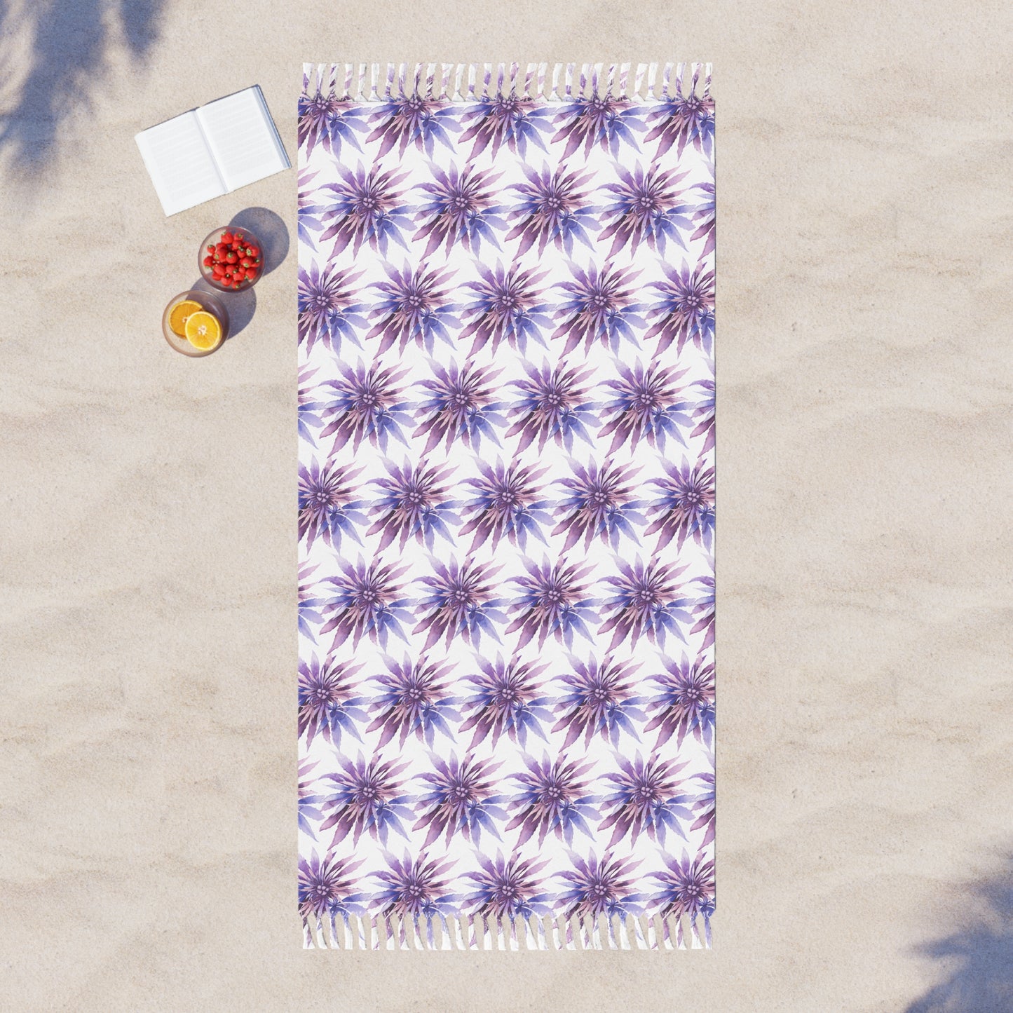 Boho Beach Cloth - Purple Passion