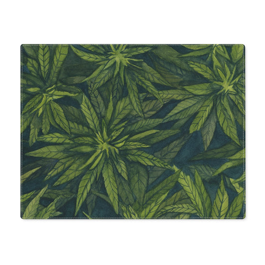 100% Cotton Placemat, 1pc - Greenest Gardens