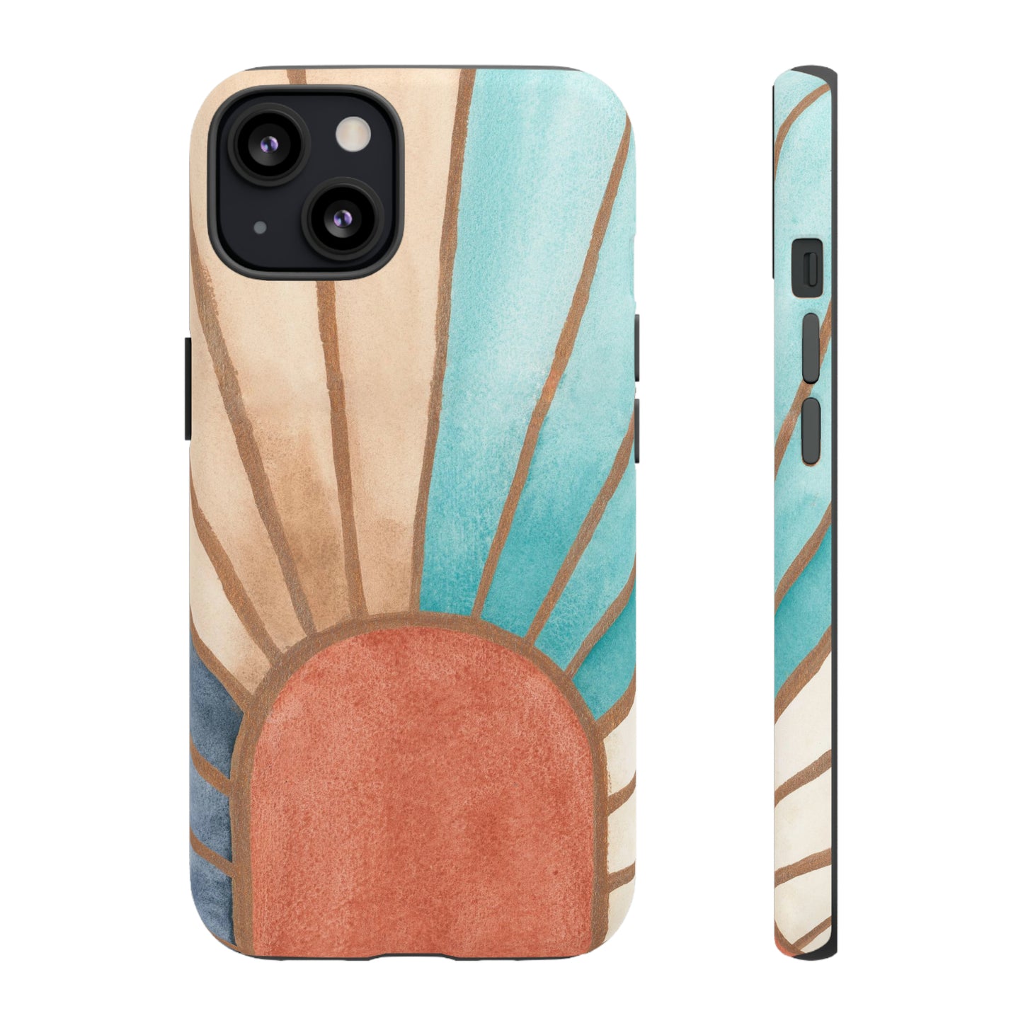 Tough Cell Phone Cases - Rusted Twilight