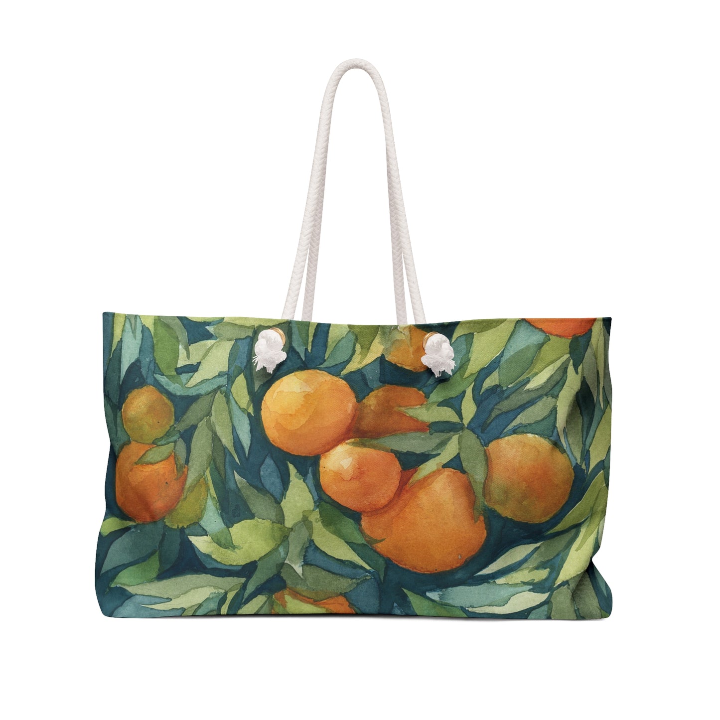 Oversized Weekender Bag - Orange Grove