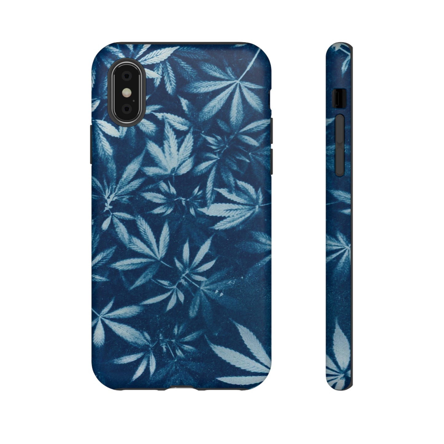 Tough Cell Phone Cases - Cyanotype Print