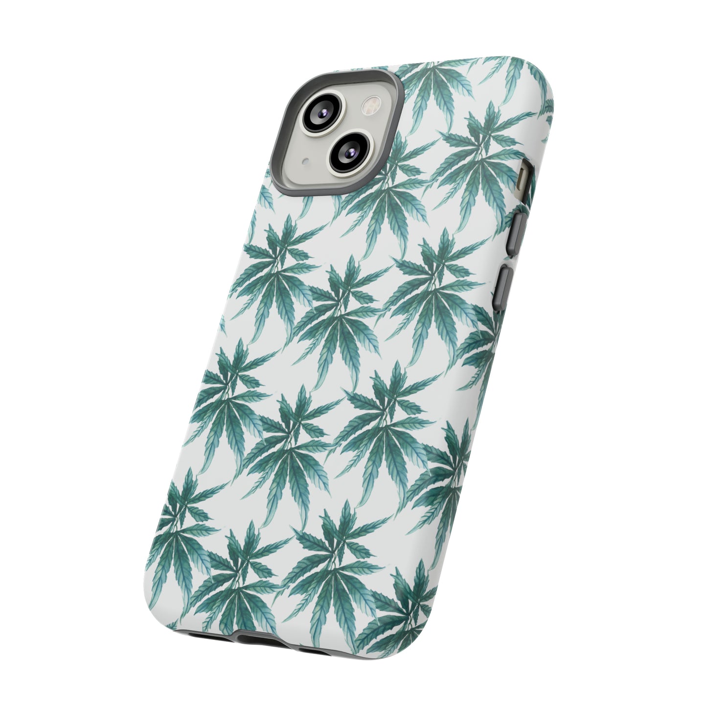 Copy of Tough Cell Phone Cases - Watercolor Cannabis Field