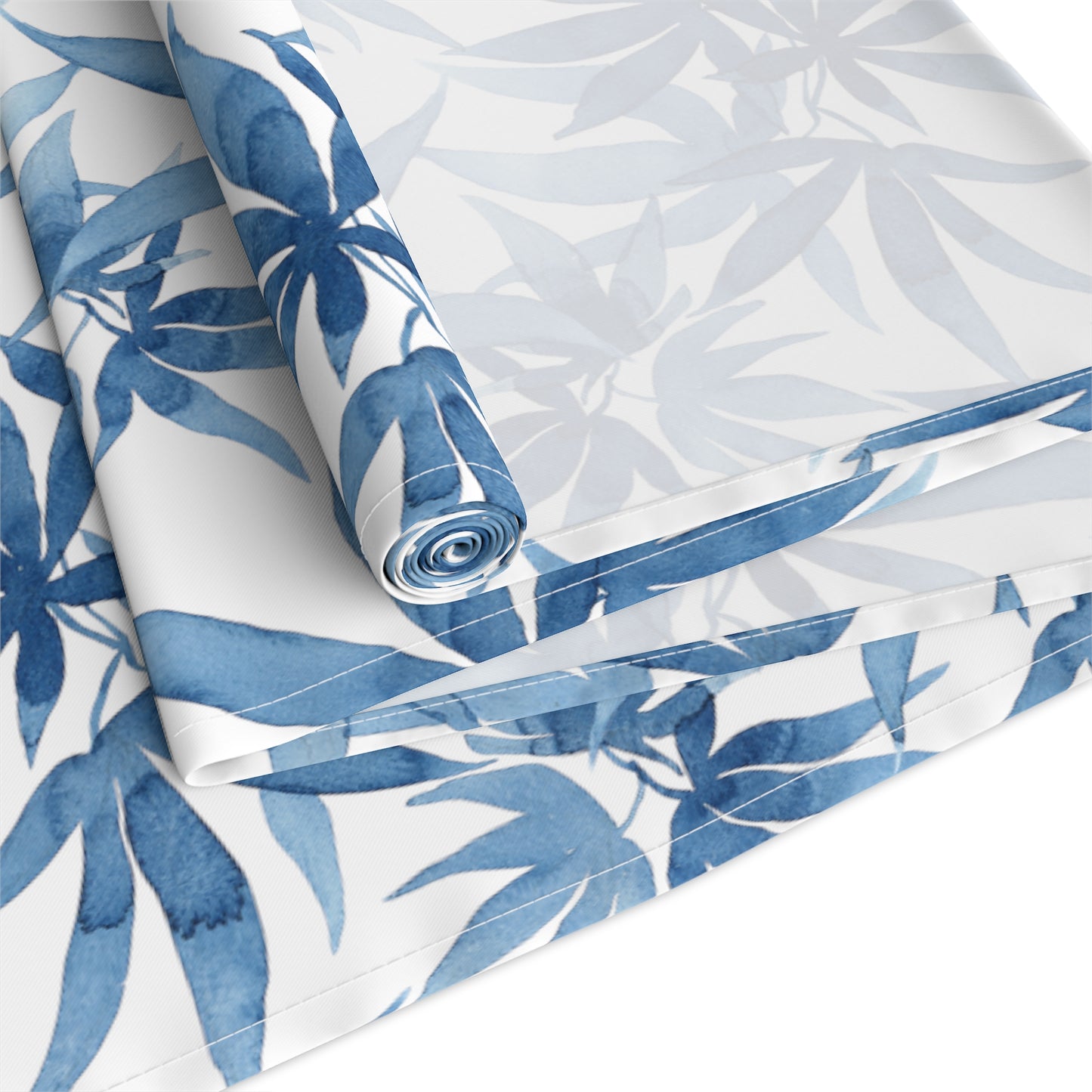 Table Runner 100% Cotton - Ocean Haze