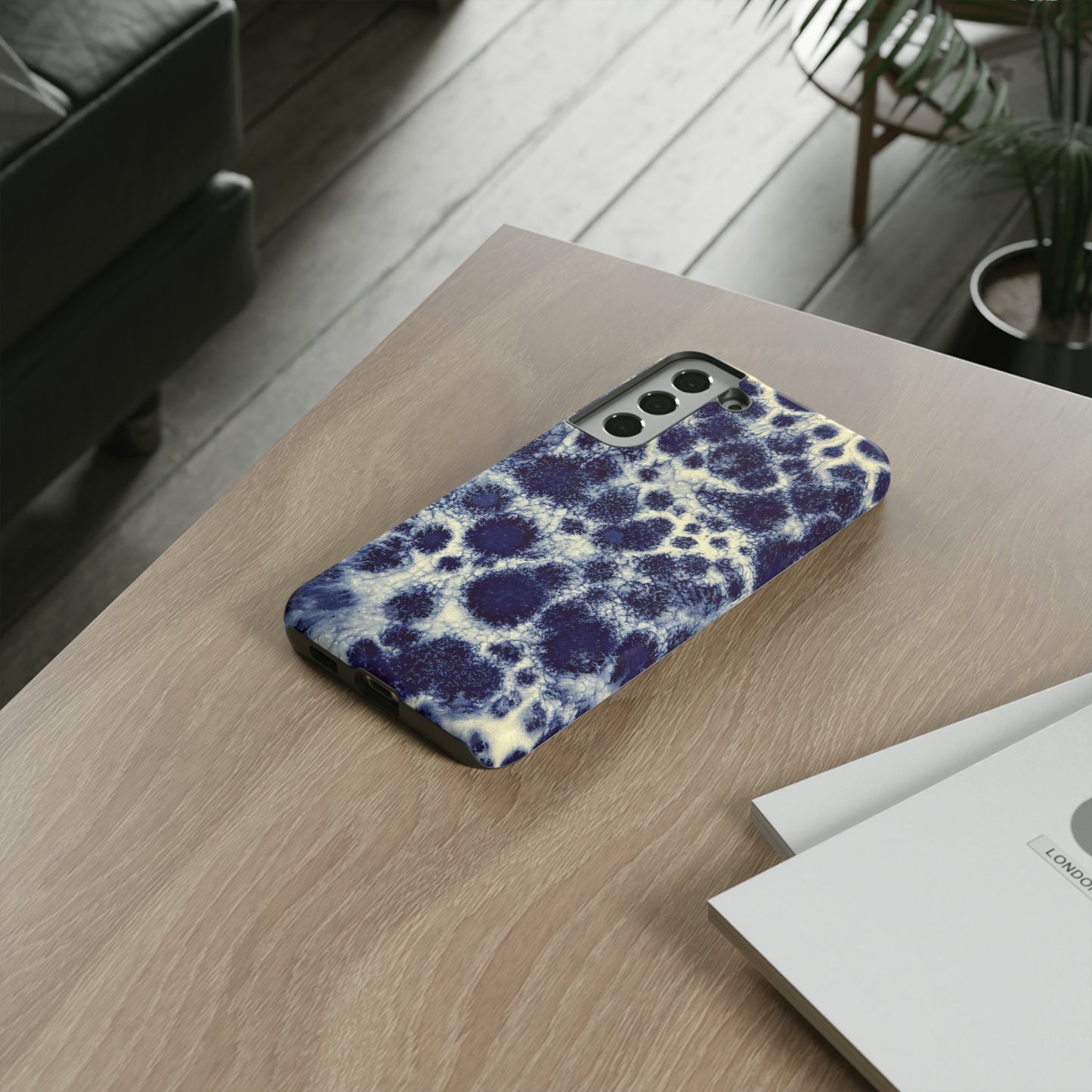 Tough Cell Phone Cases - Indigo Salt