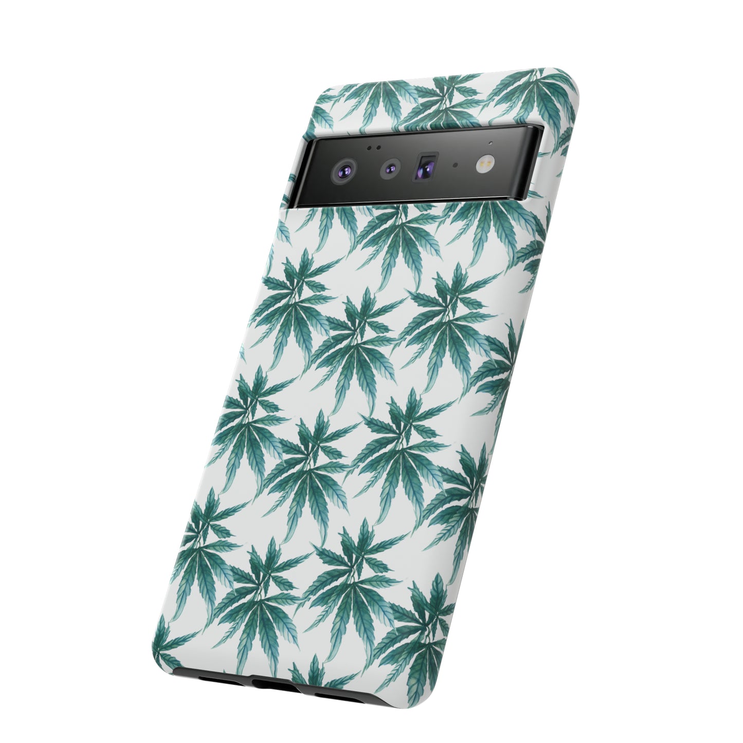 Copy of Tough Cell Phone Cases - Watercolor Cannabis Field