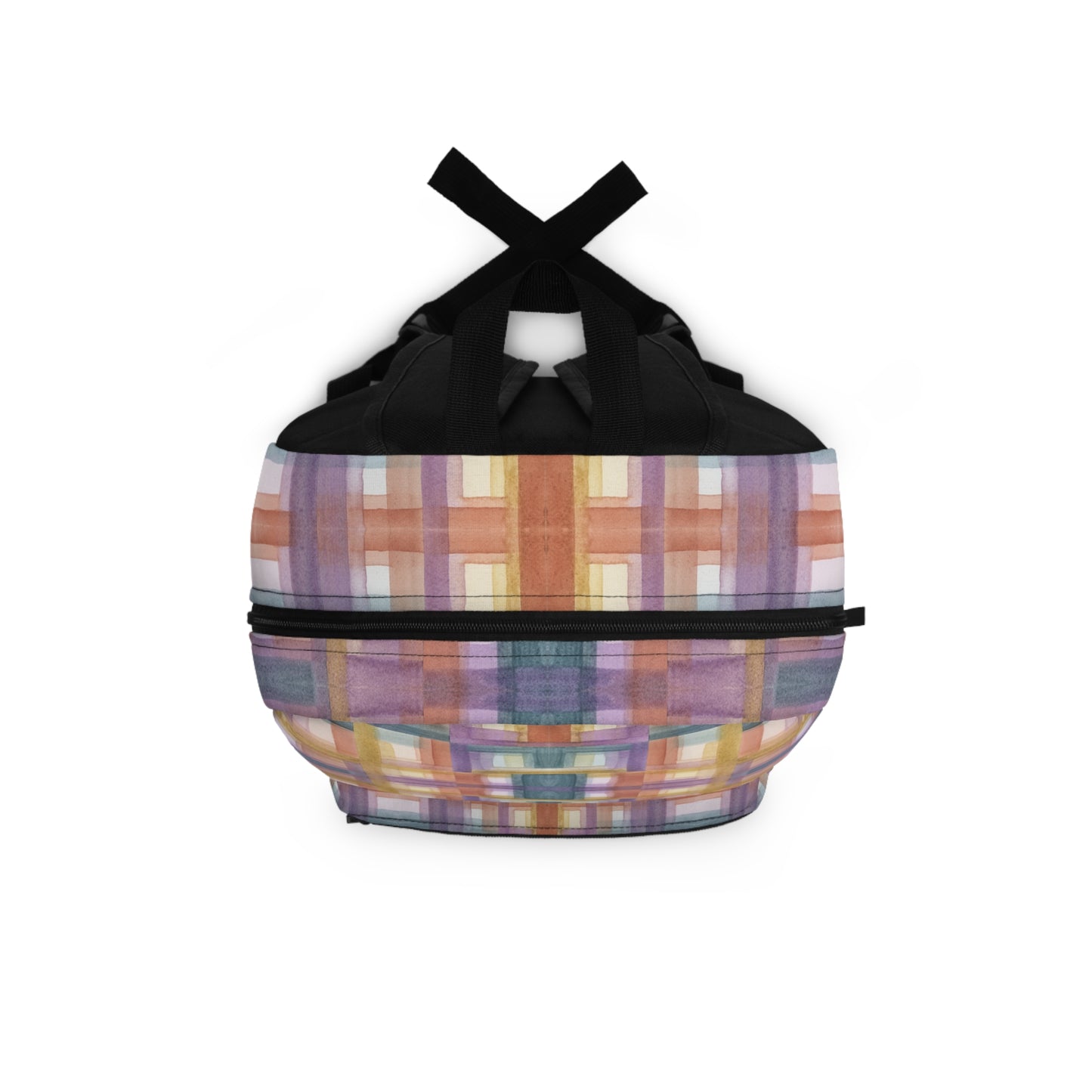 Waterproof Backpack - Painterly Plaid