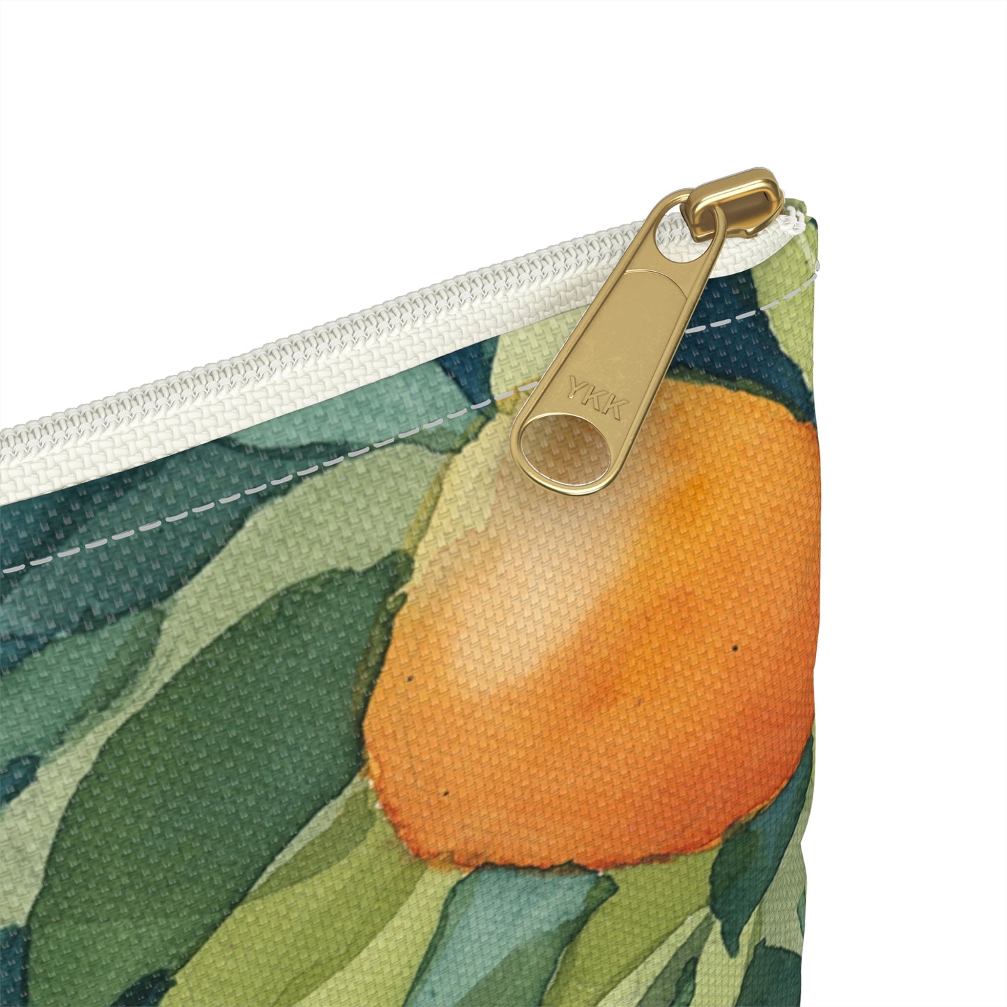 Flat Accessory Pouch - Orange Grove