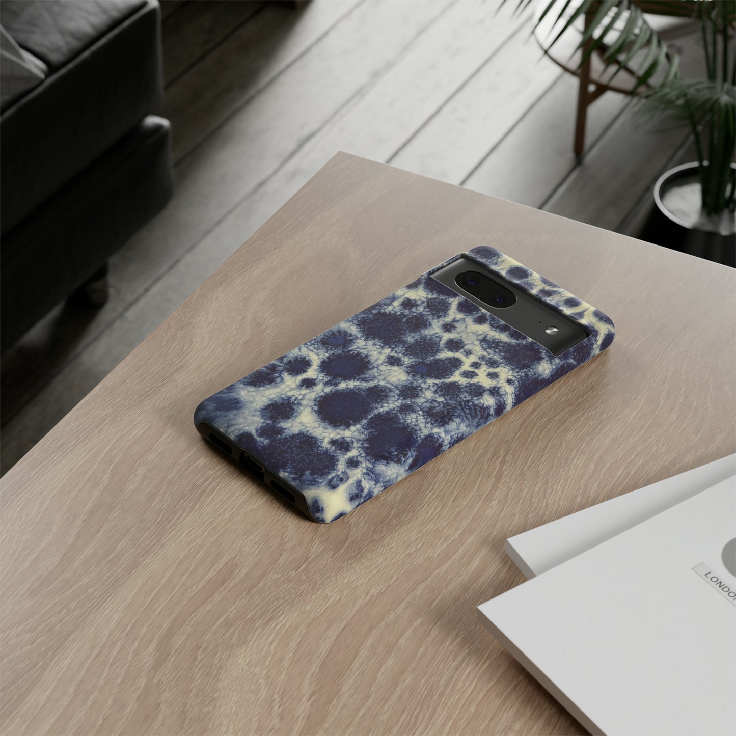 Tough Cell Phone Cases - Indigo Salt