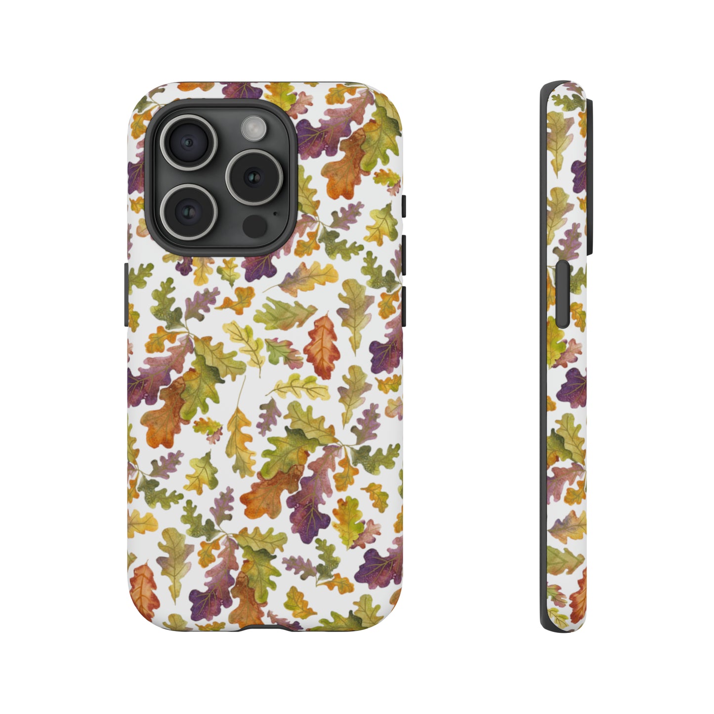 Tough Cell Phone Cases - Watercolor Autumn Leaves