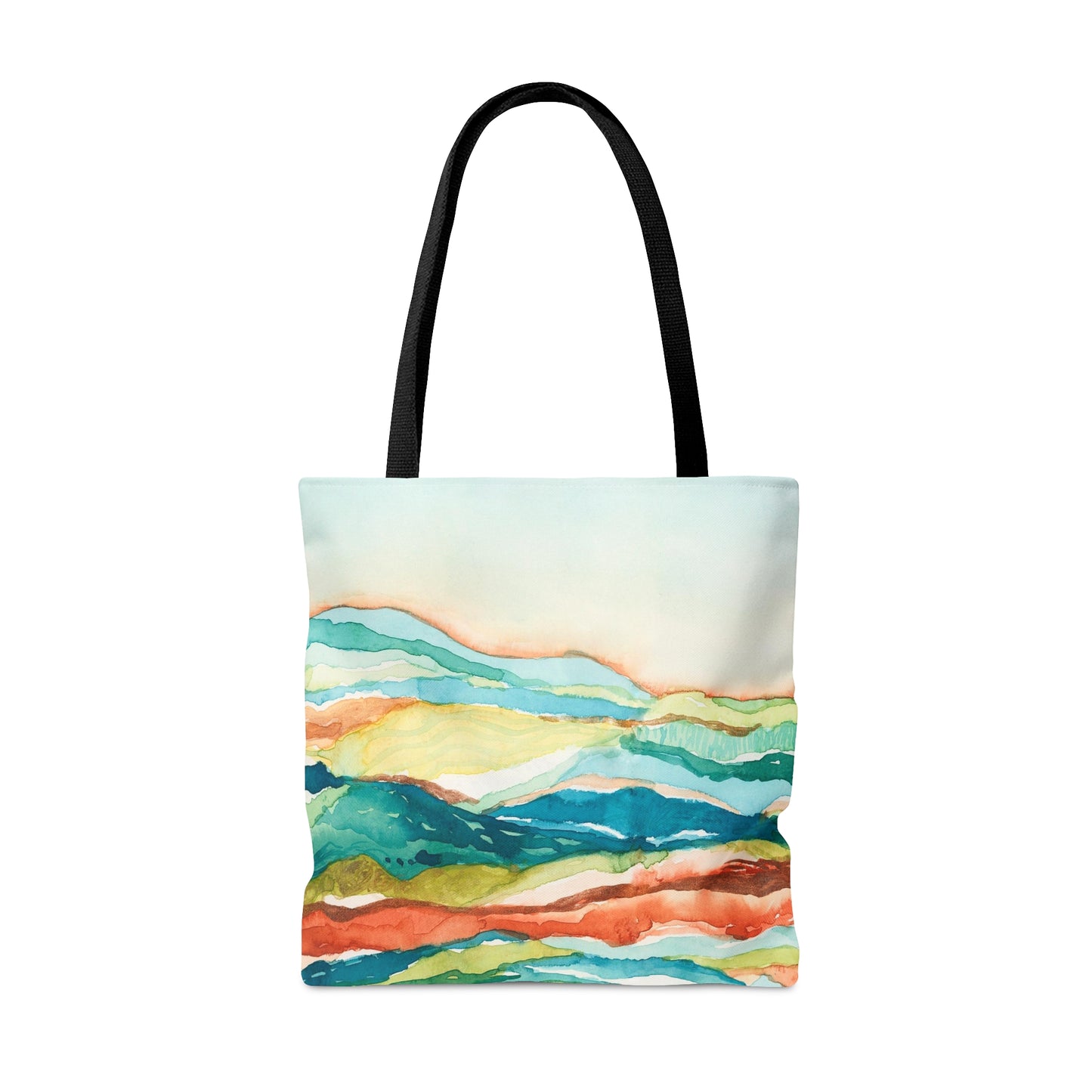 Tote Bag (3 sizes!) - Watercolor Mountains