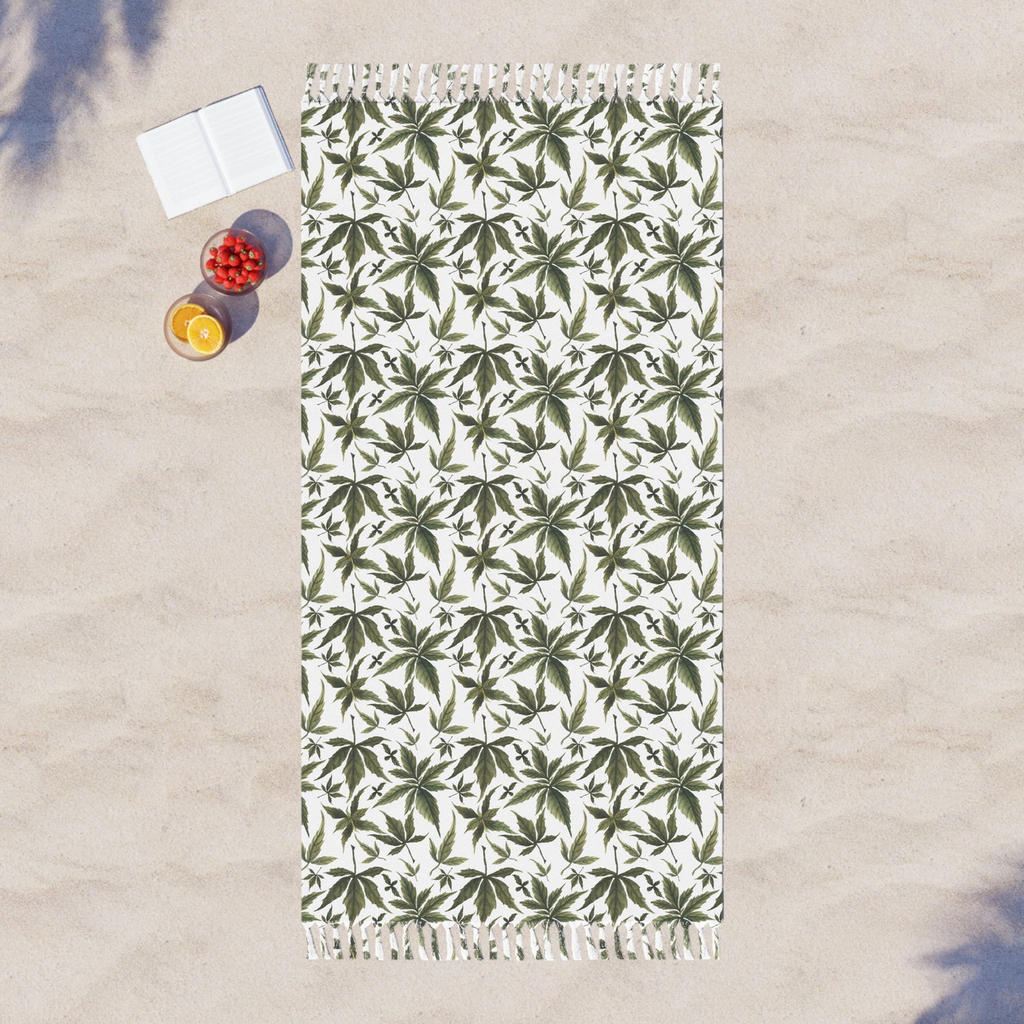 Boho Beach Cloth - Emerald Herb