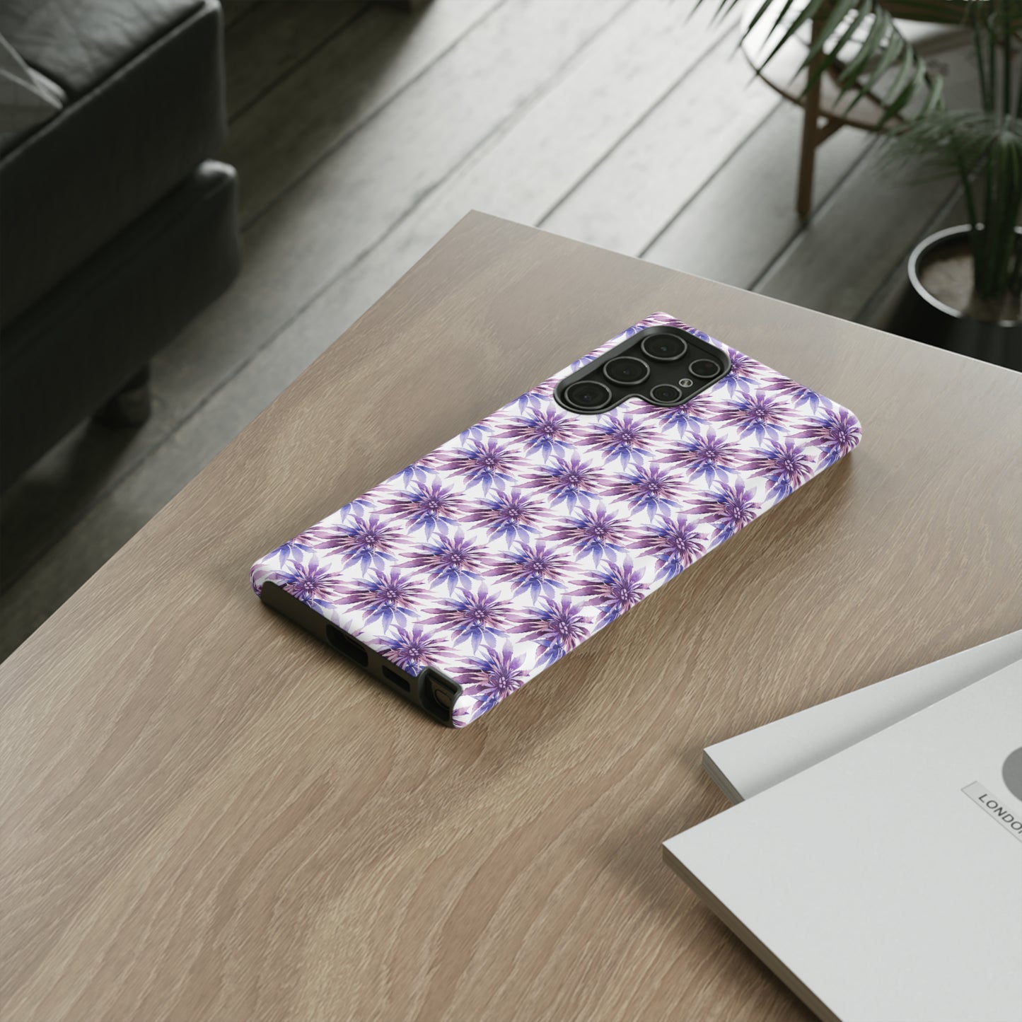 Tough Cell Phone Cases - Purple Passion