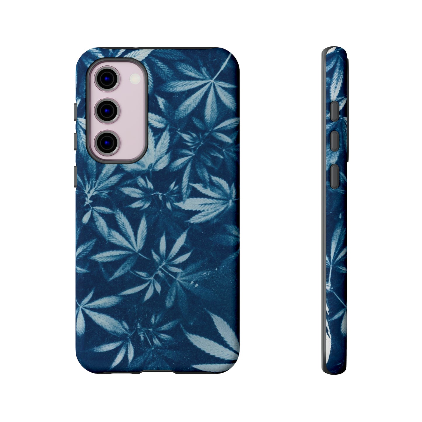 Tough Cell Phone Cases - Cyanotype Print