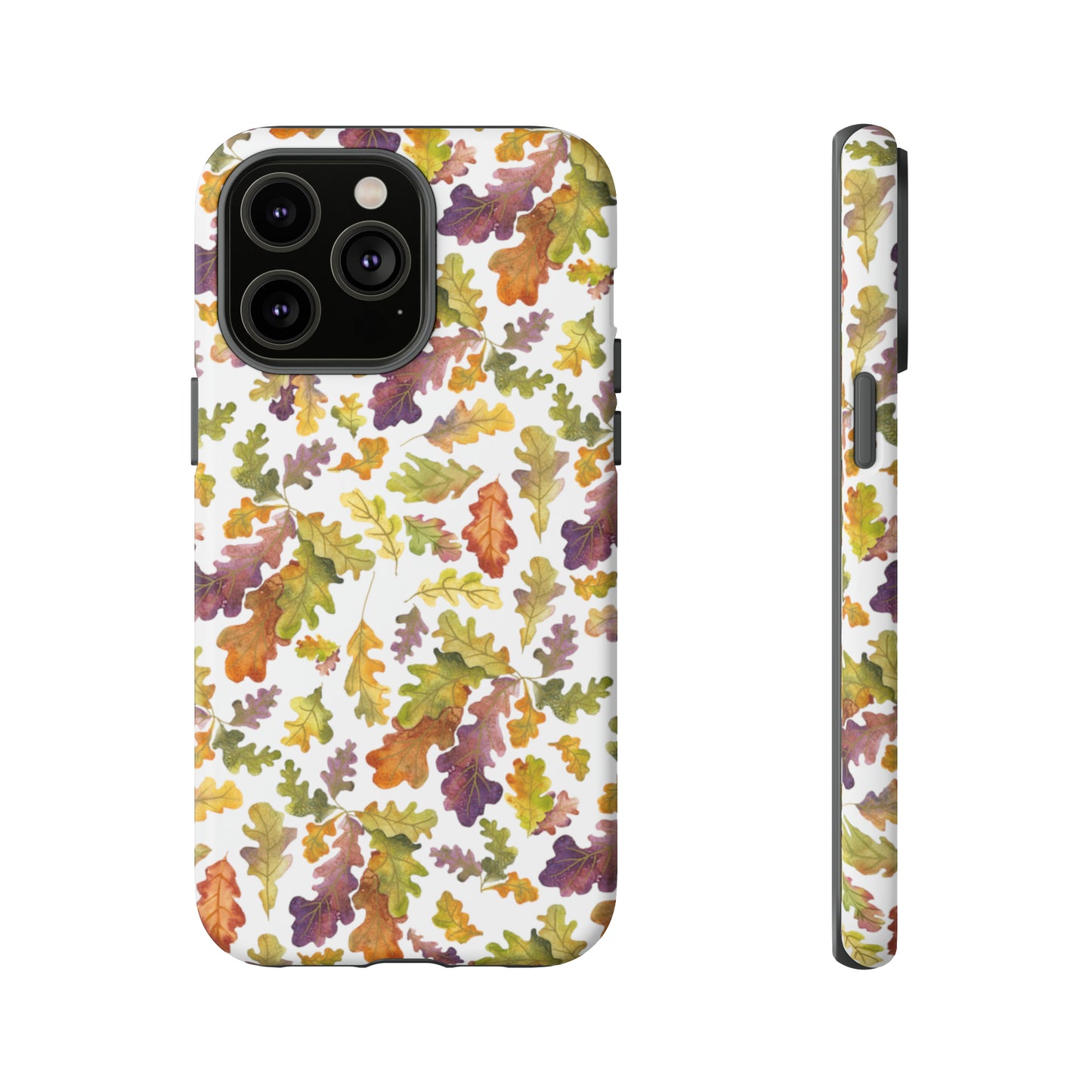 Tough Cell Phone Cases - Watercolor Autumn Leaves