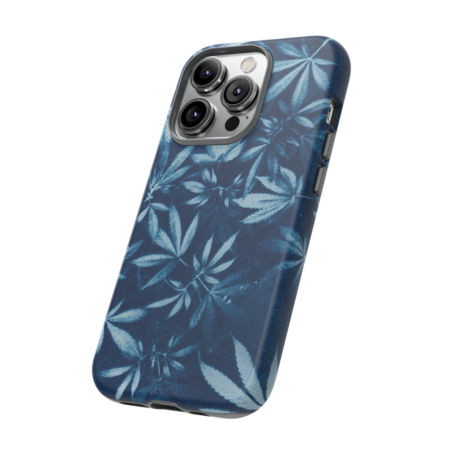 Tough Cell Phone Cases - Cyanotype Print