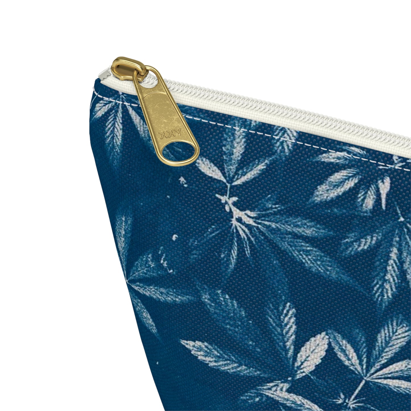 Roomy Accessory Pouch - Cyanotype Print 2