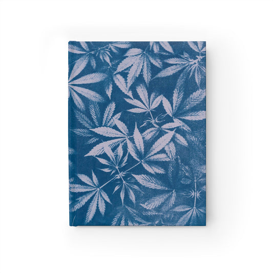 Journal - Blank Pages - Cyanotype on Lavender