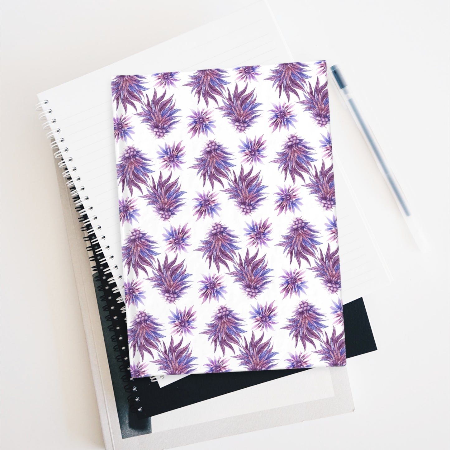 Journal - Blank Pages - Purple Passion Notes