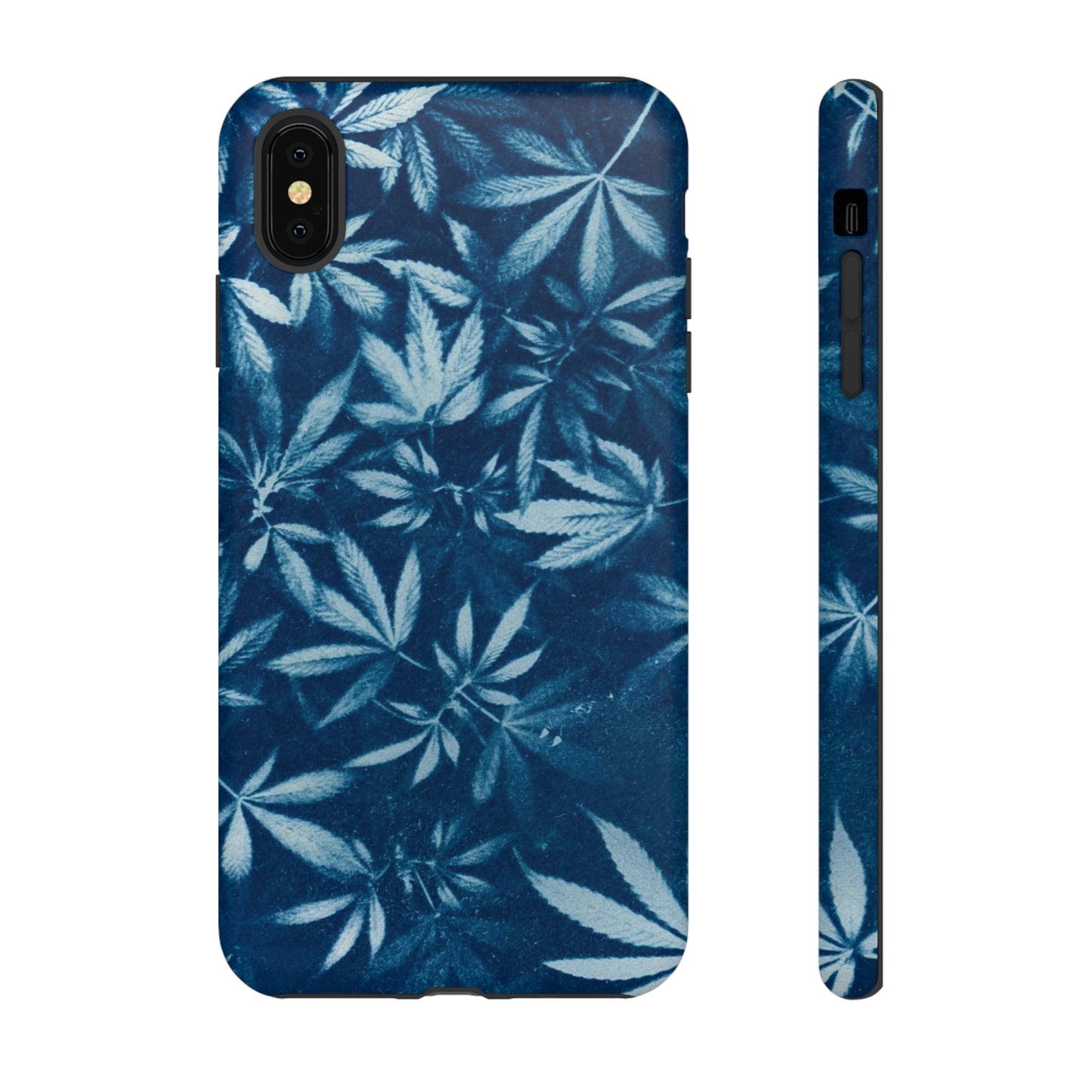 Tough Cell Phone Cases - Cyanotype Print