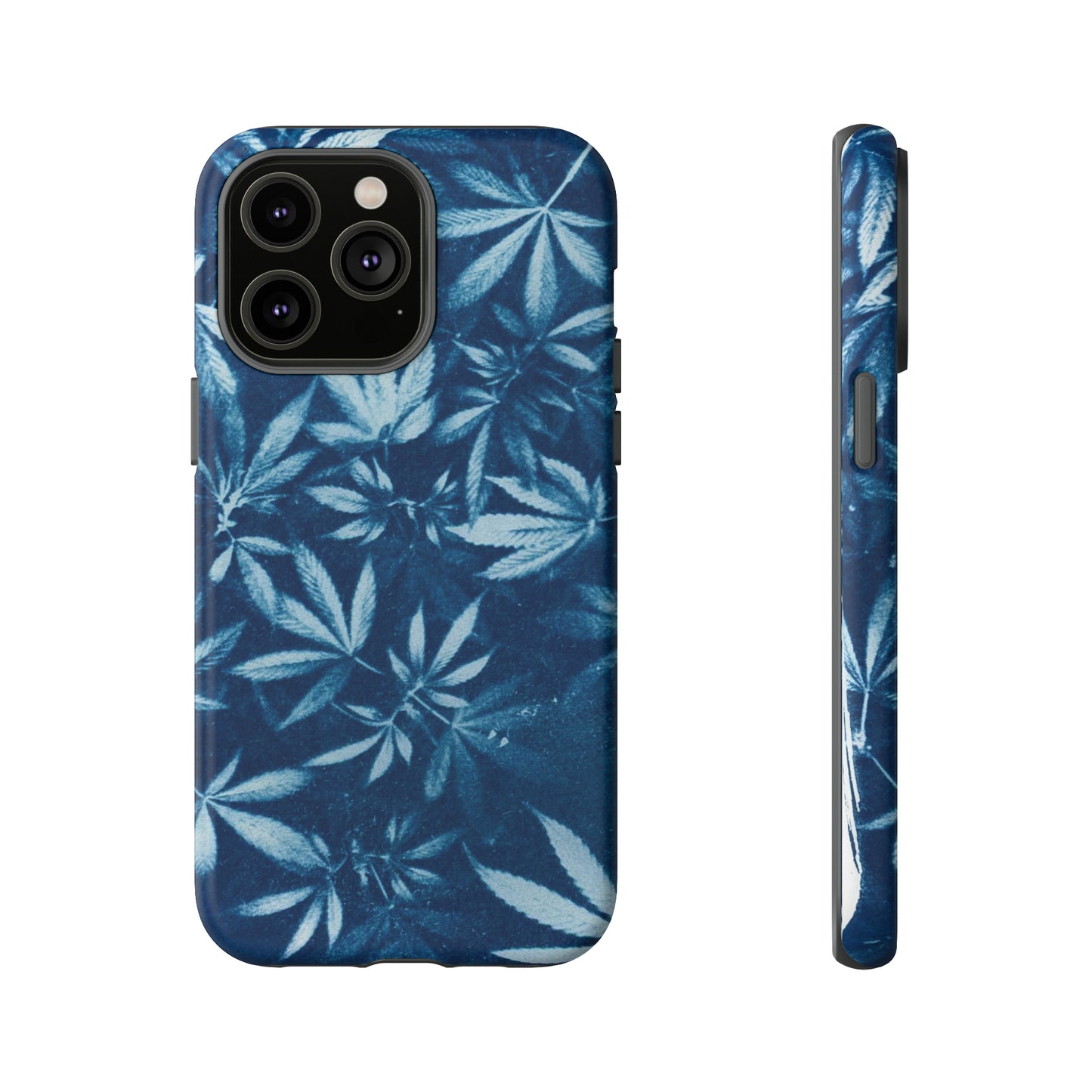 Tough Cell Phone Cases - Cyanotype Print